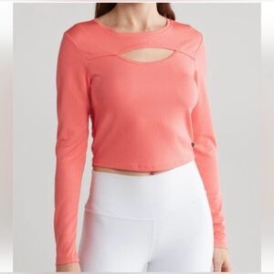 Beautiful Long Sleeve Keyhole Knit Top by Cycle House, NWT